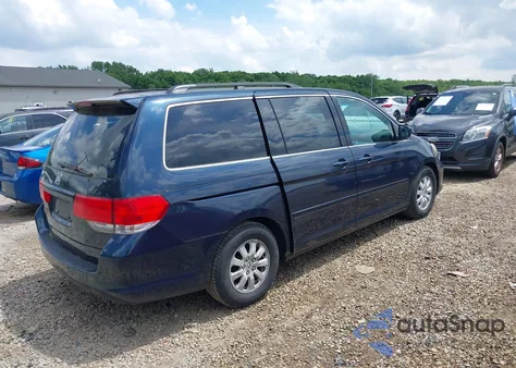 2010 Honda Odyssey Ex from USA, damaged, VIN 5FNRL3H53AB023162